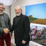 Mauricio Lima ao lado do atual Presidente da República Luis Inácio Lula da Silva.