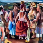 Carnaval - 1928, dimensões: 114x146cm, Tipo: pintura, meio: Oil on canvas