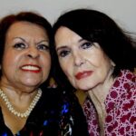 Cantora Dóris Monteiro ao lado de sua amiga Leny Andrade - girocult