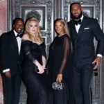 Rich-Paul-Adele-LeBron-James-e-Savannah-James-Foto-Reproducao-Instagram